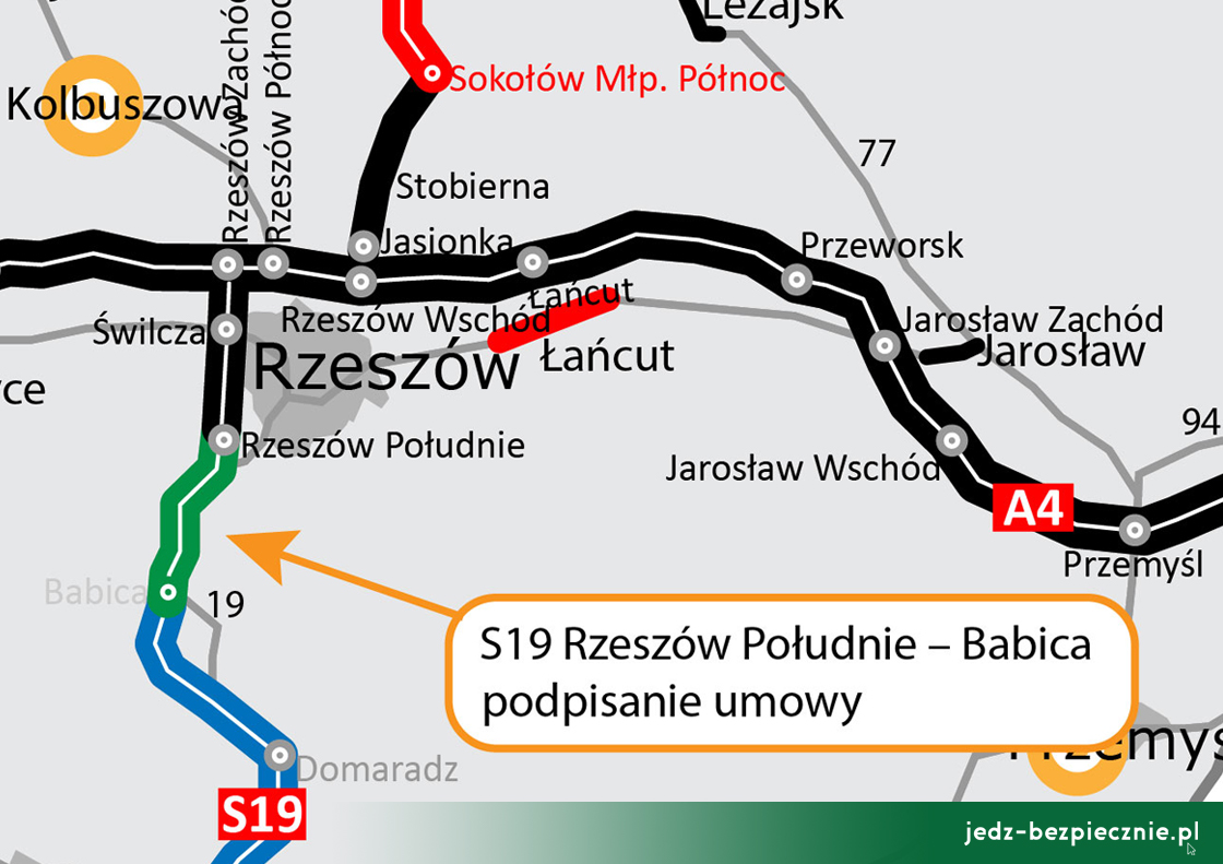 Wydanie na weekend - Podpisanie umowy na S19 Rzeszów Południe - Babica